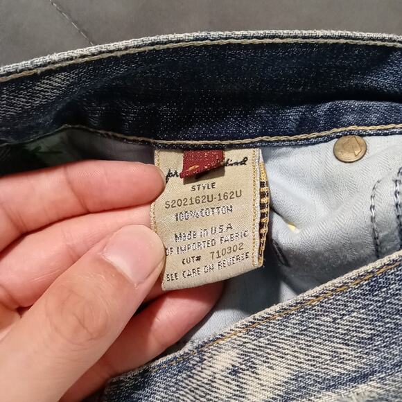 7 for All Mankind DOJO Capri Beyond Baggy Jhorts Shorts Women 25 30x13 Y2k 2000s - Picture 11 of 16